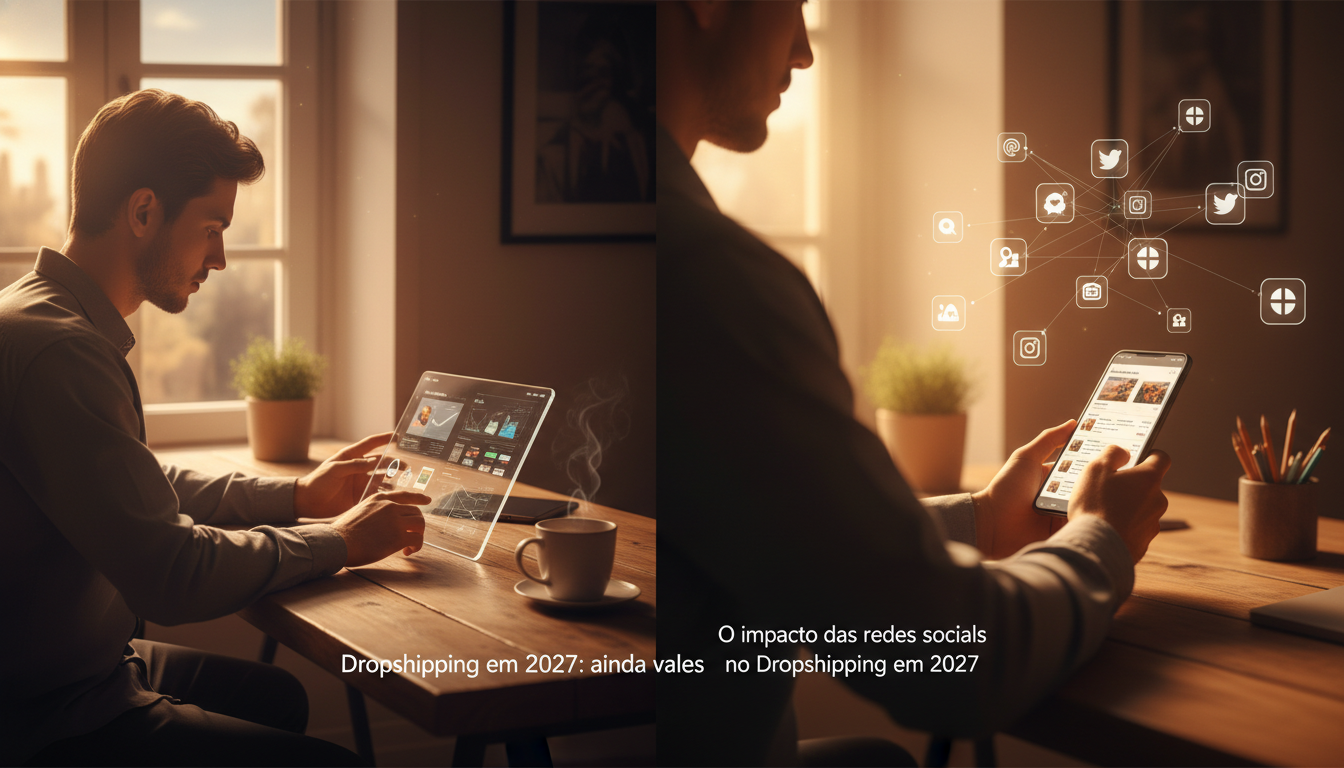 O impacto das redes sociais no Dropshipping em 2027