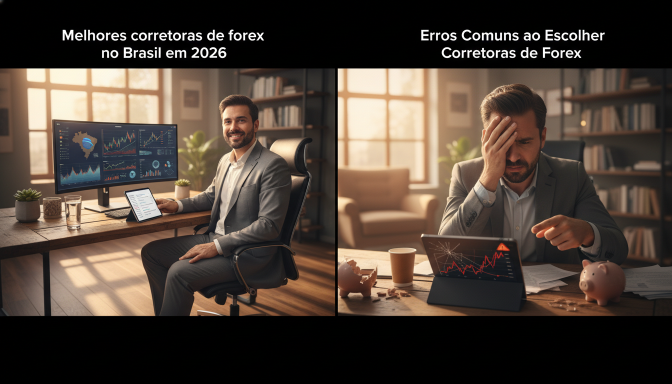 Erros Comuns ao Escolher Corretoras de Forex