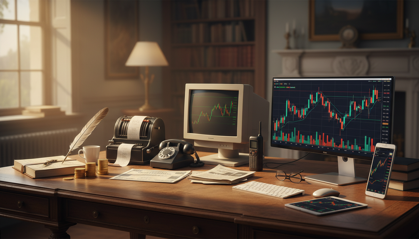 A Evolução do Mercado Forex ao Longo dos Anos